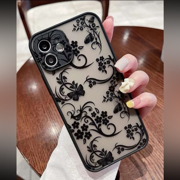 Floral Print apple Phone Case  IPhone XS Max new phone case flower cute case - Picture 2 of 3